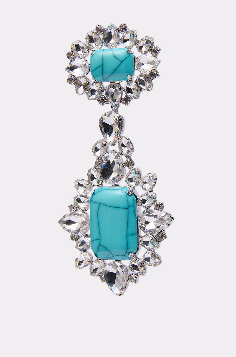 TOTALLY TURQ EARRING