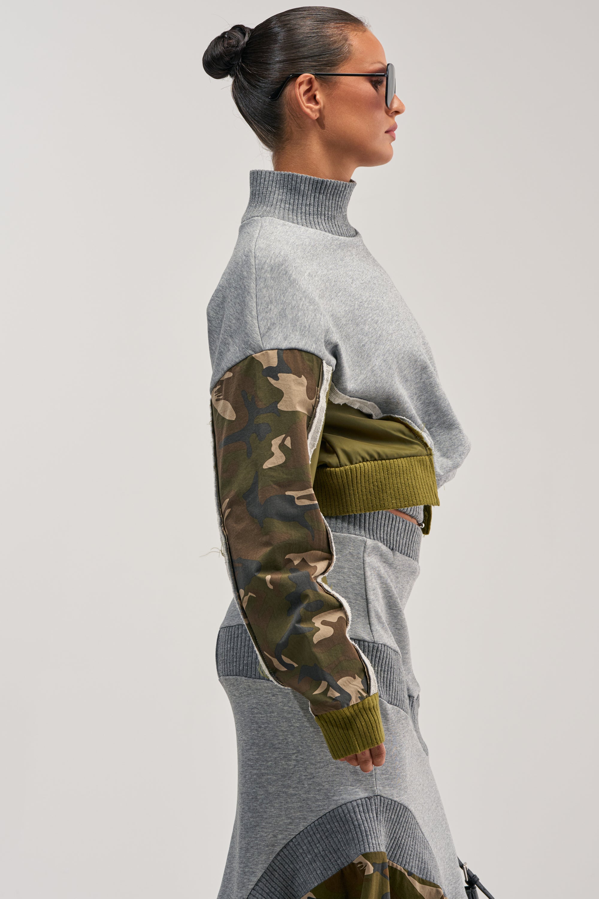 INES COLORBLOCKED SWEATSHIRT