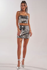 REFLECTIONS MINI SKIRT