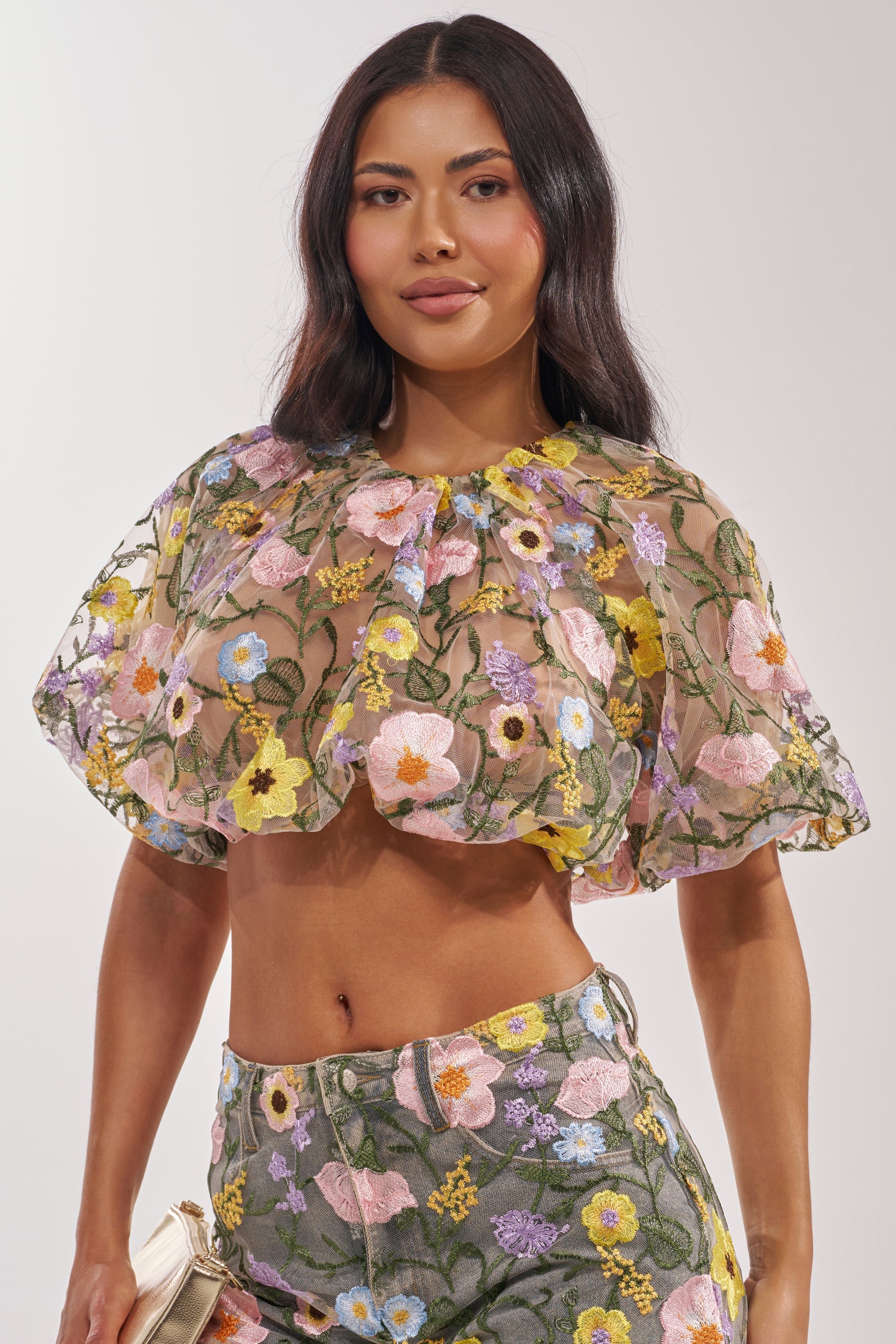 GARDEN PARTY FLORAL BLOUSE