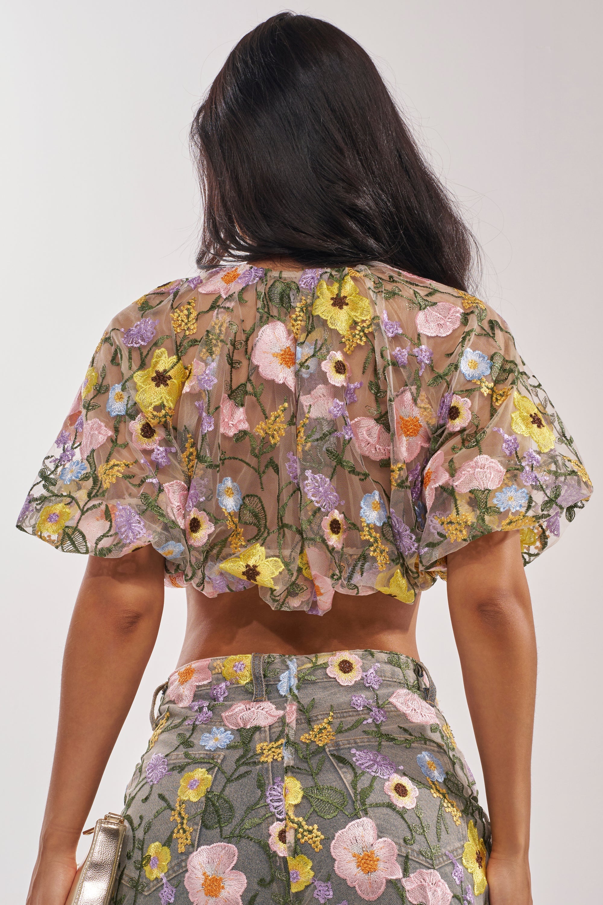GARDEN PARTY FLORAL BLOUSE