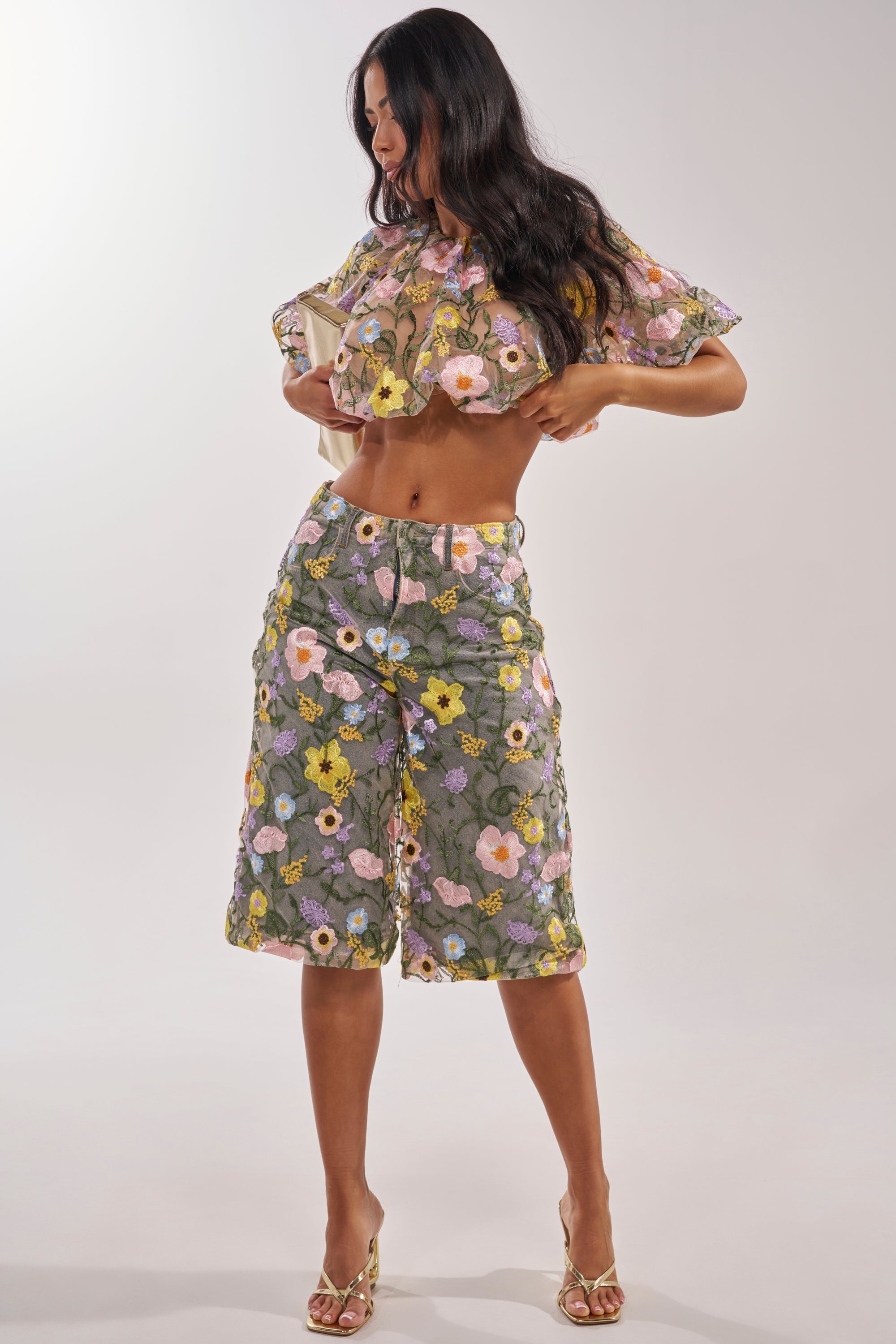 GARDEN PARTY FLORAL BLOUSE