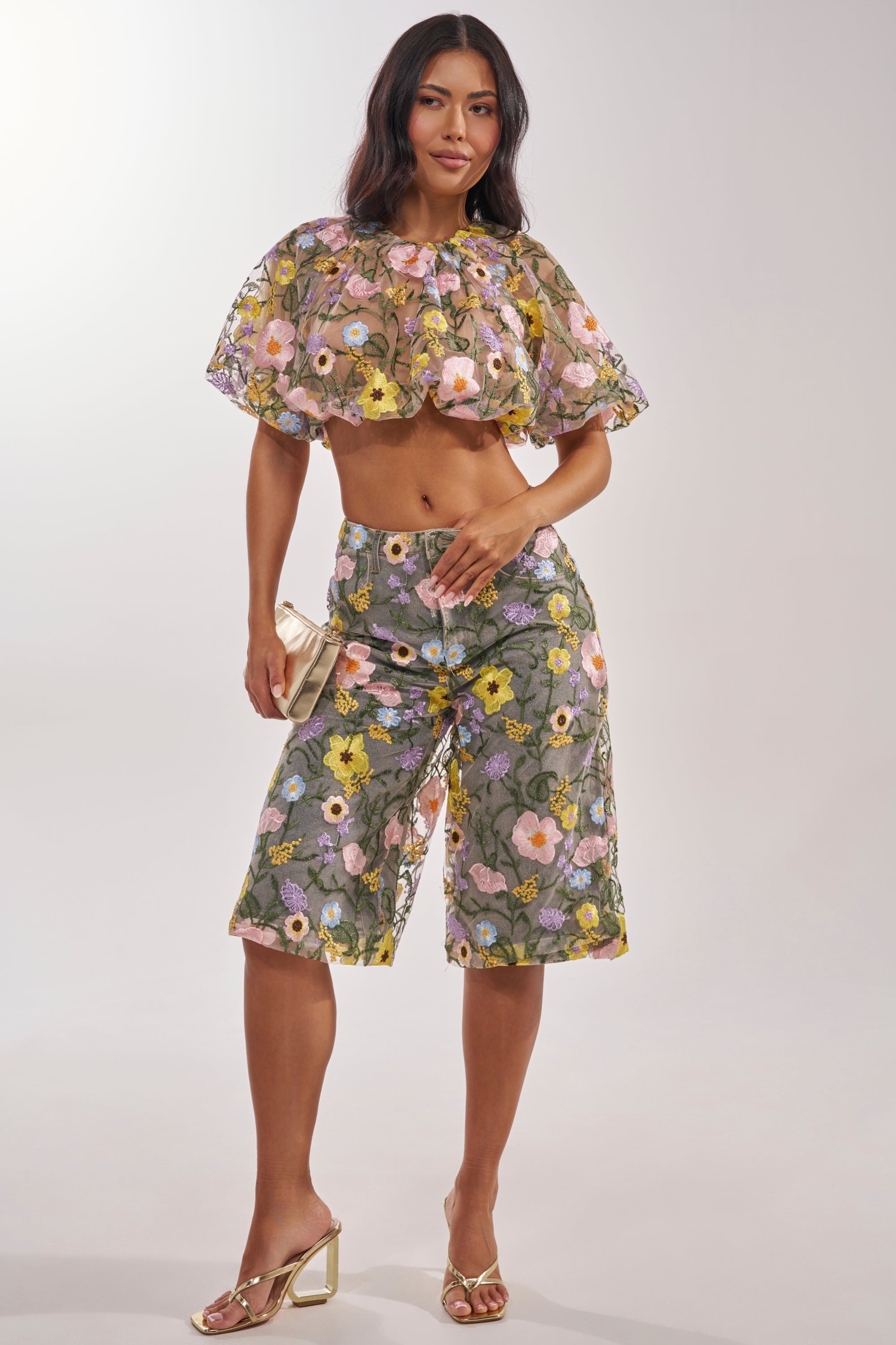 GARDEN PARTY FLORAL BLOUSE
