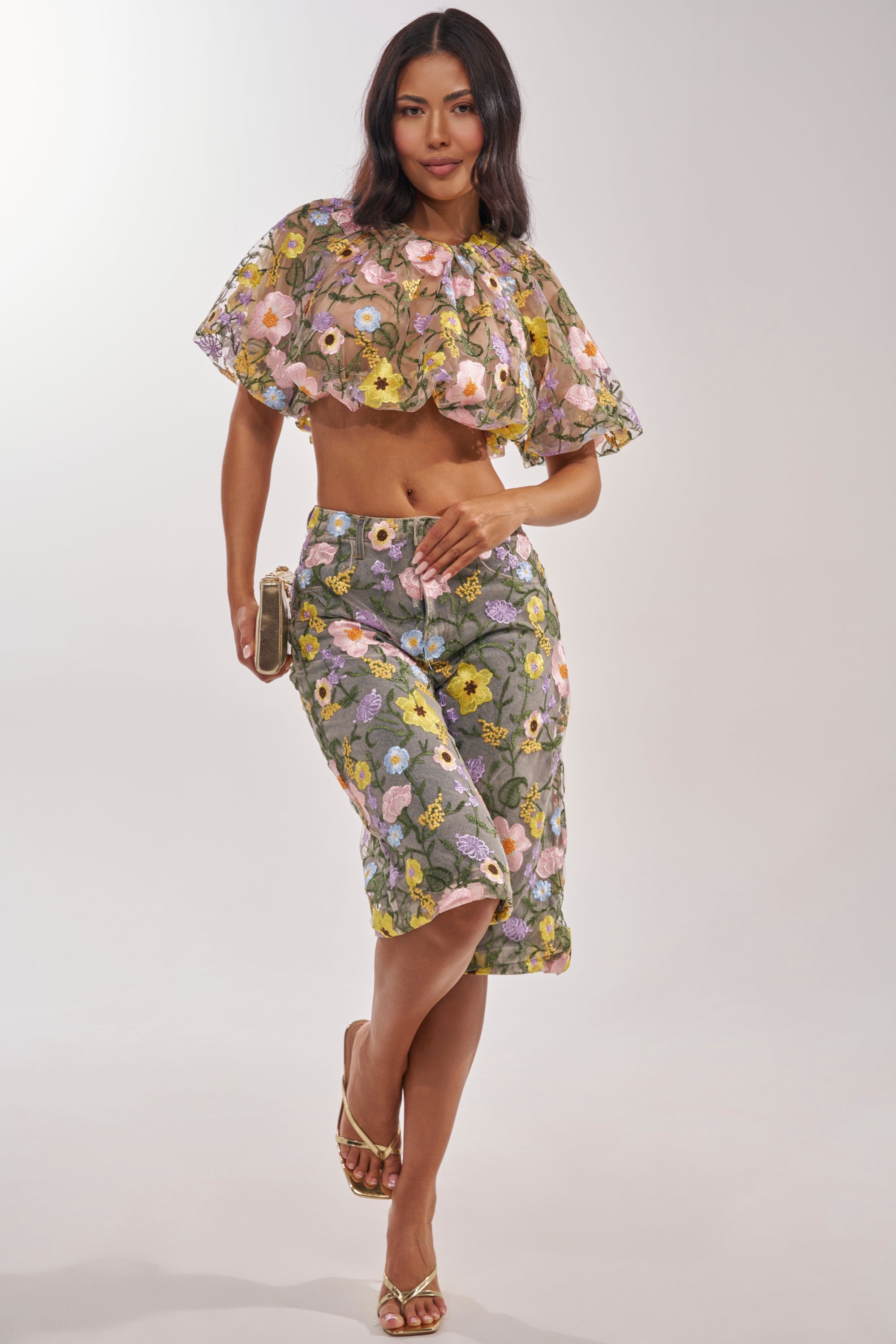 GARDEN PARTY FLORAL BLOUSE