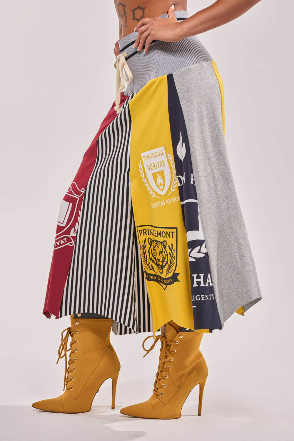 MIXED FEELINGS MIDI SKIRT