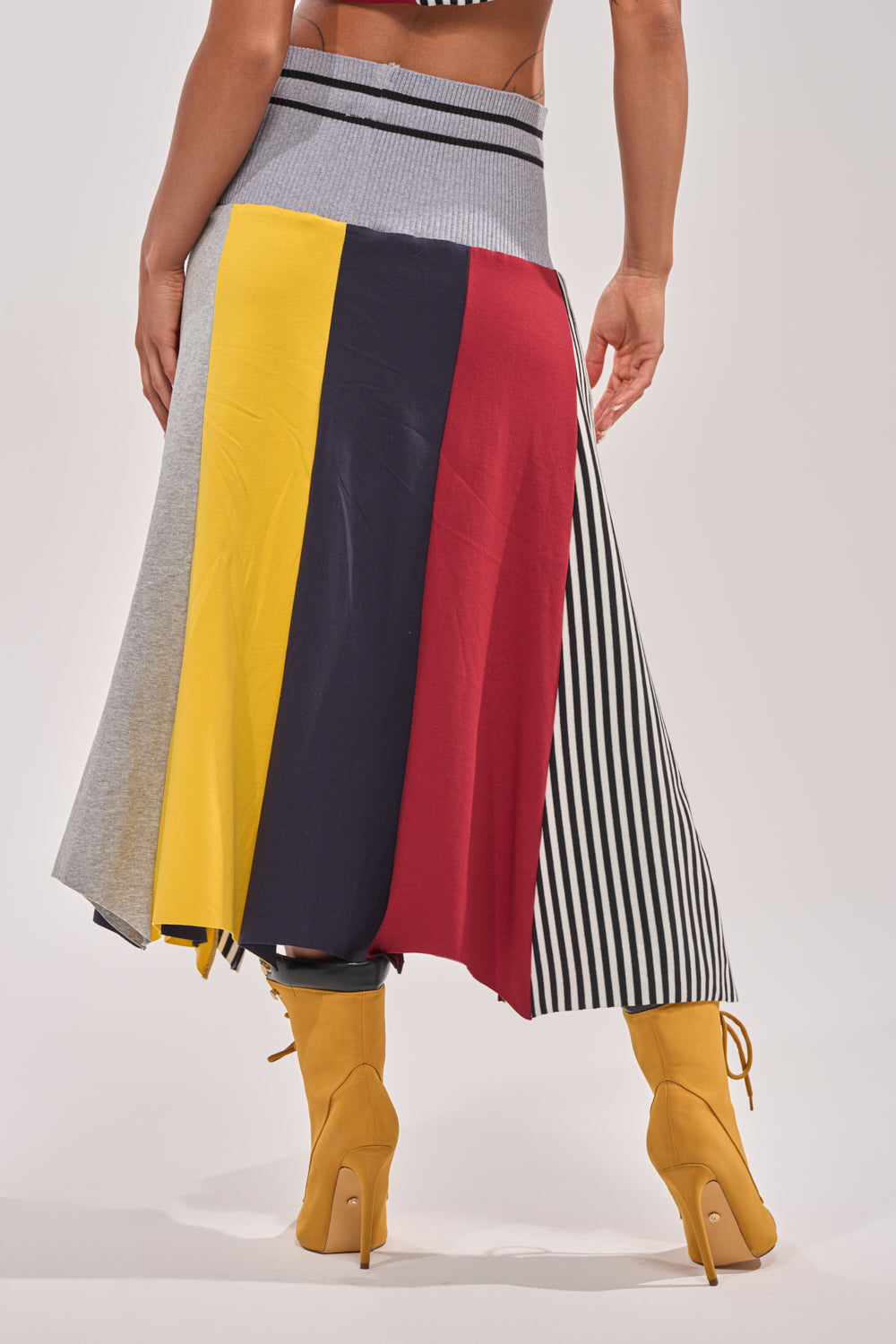 MIXED FEELINGS MIDI SKIRT