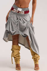 NO REGRETS HERE MIDI SKIRT