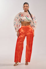 INFINITY TROUSER IN ORANGE