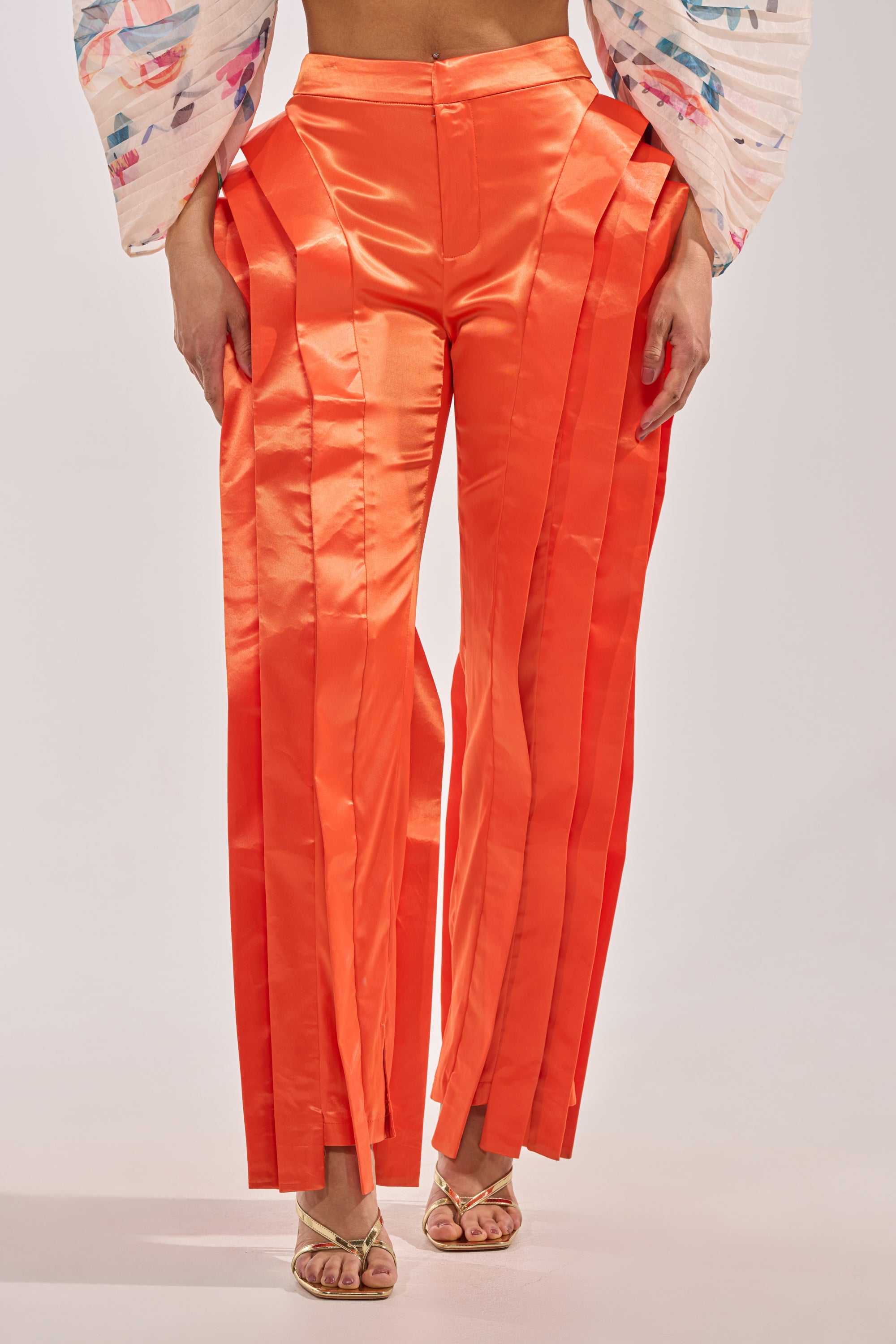 INFINITY TROUSER IN ORANGE