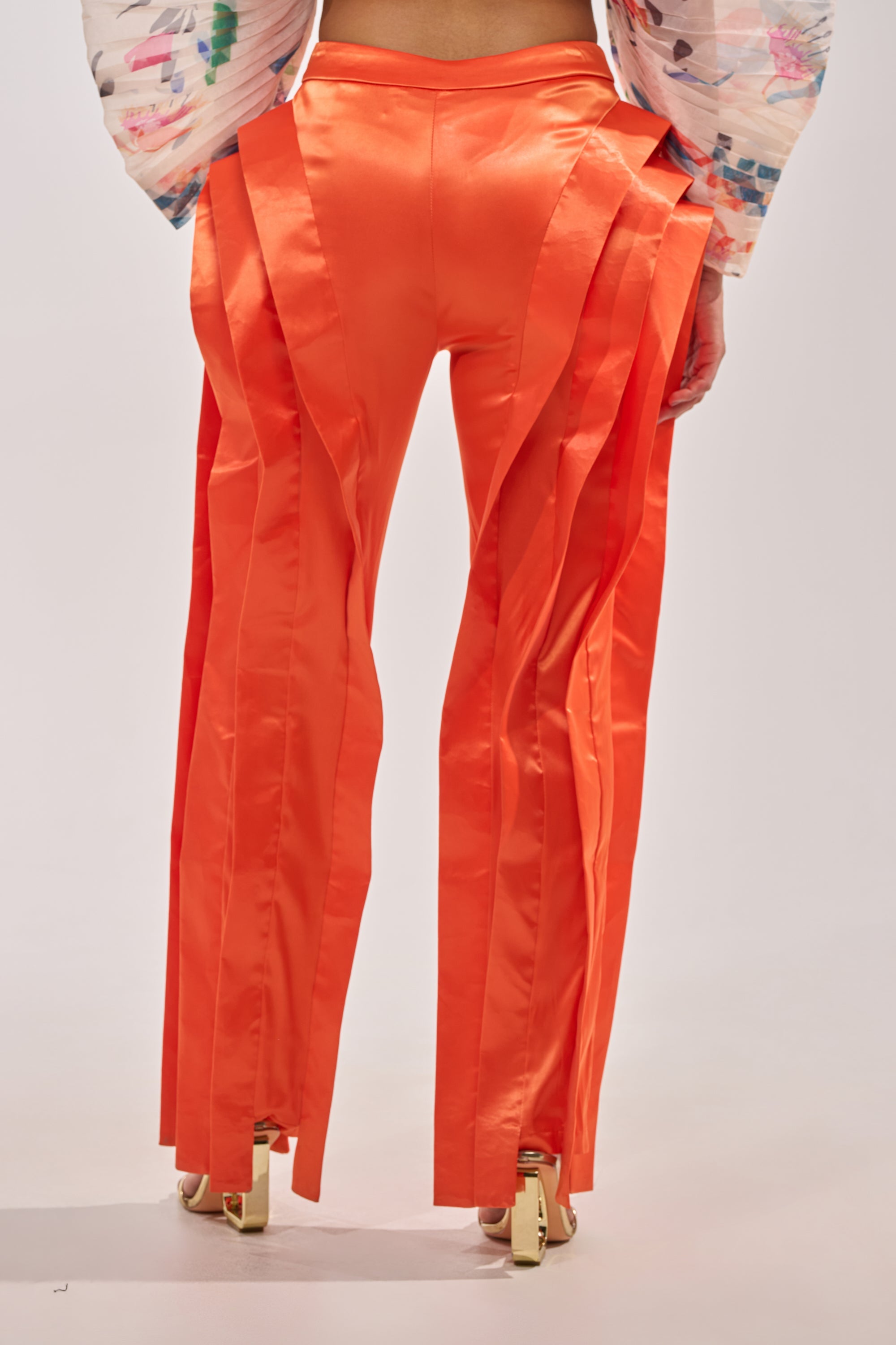 INFINITY TROUSER IN ORANGE