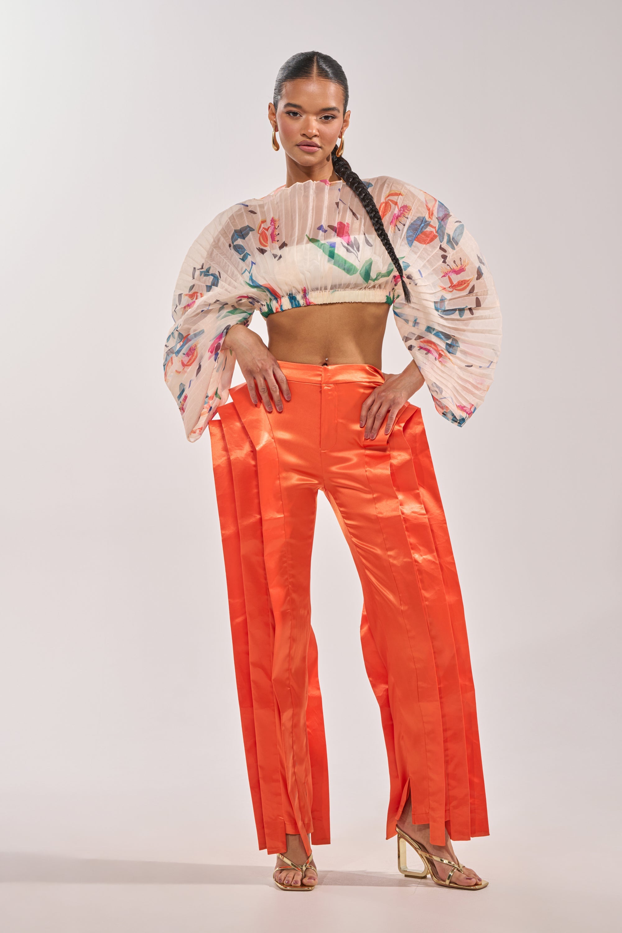 INFINITY TROUSER IN ORANGE