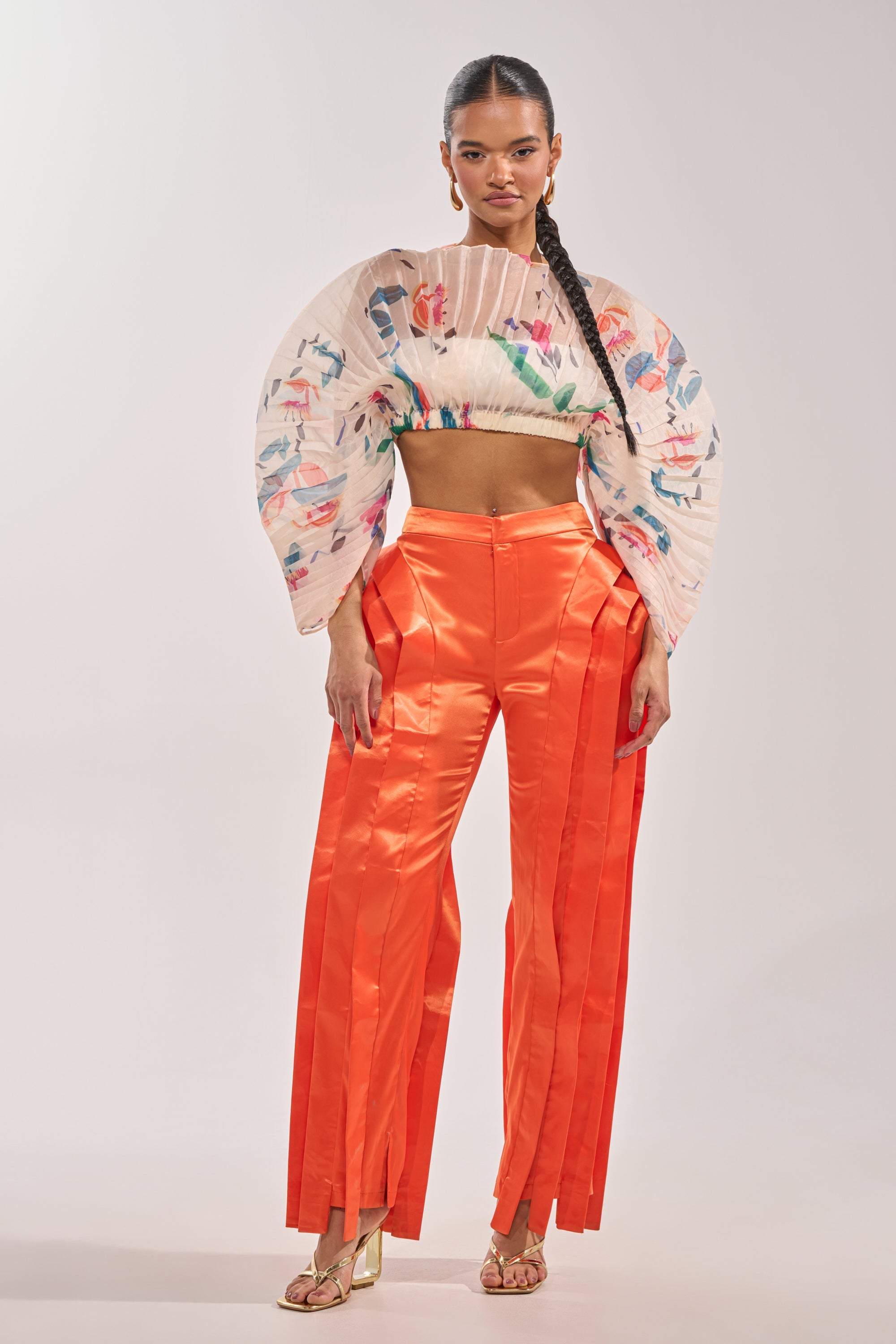 INFINITY TROUSER IN ORANGE