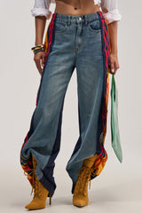 LIGHTS OUT TWO-IN-ONE JEANS