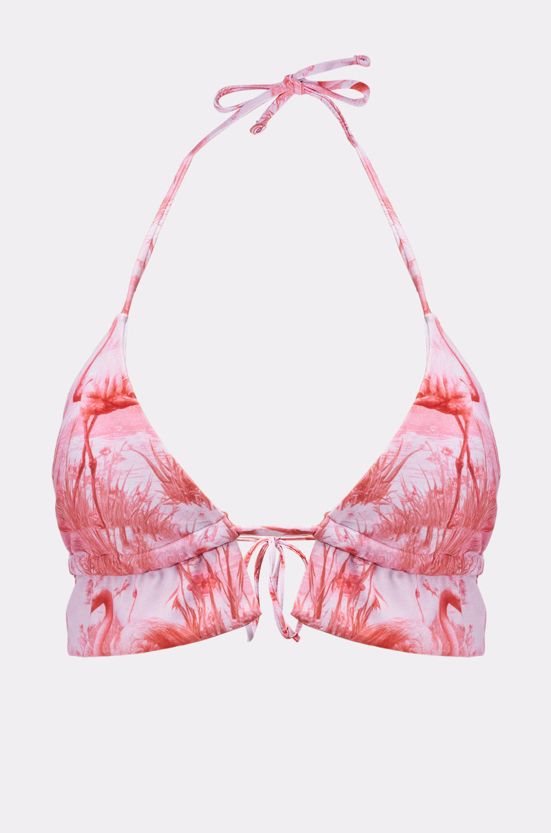 IM A FLAMINGO BIKINI TOP