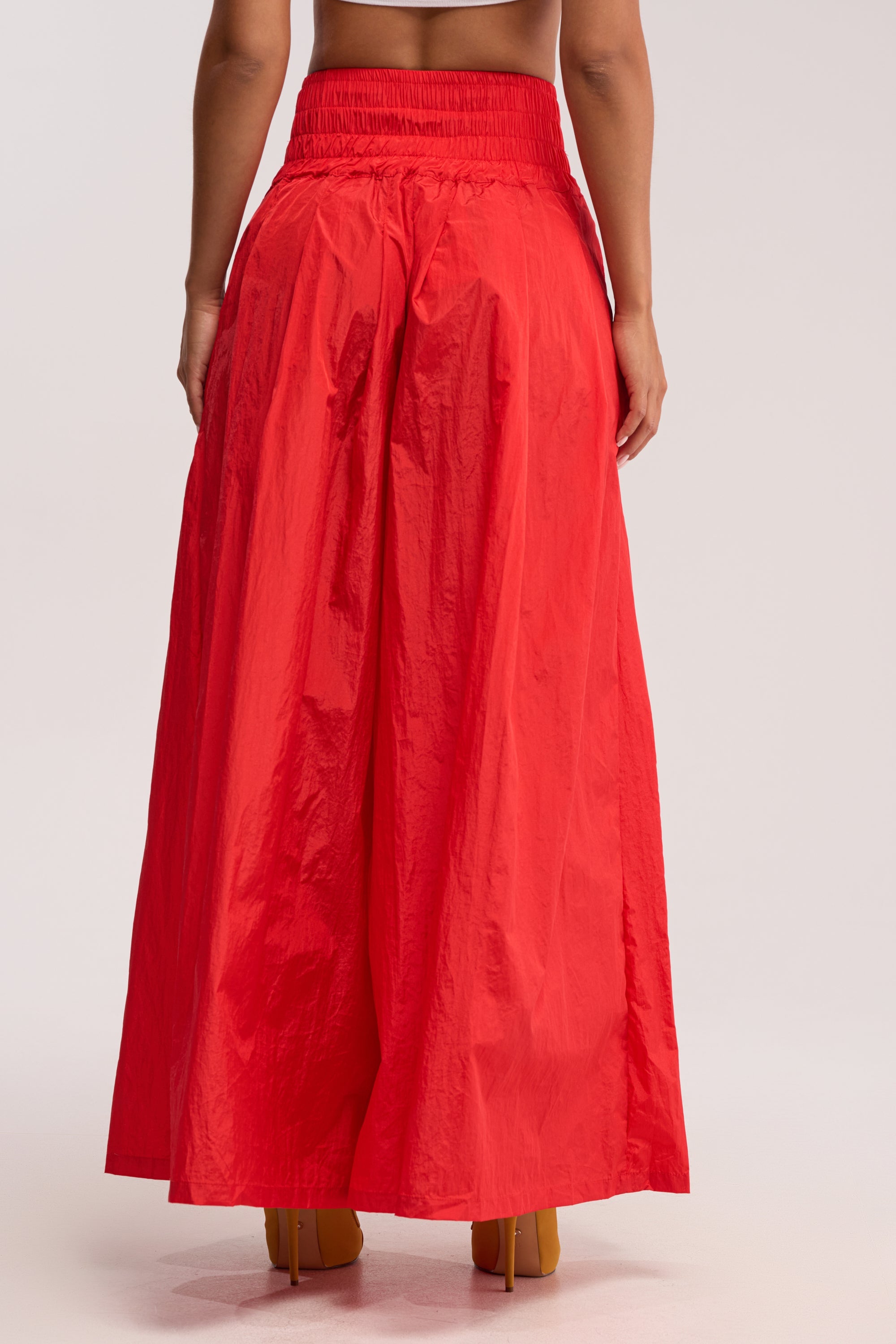 DANCE THE NIGHT AWAY PALAZZO PANT IN RED