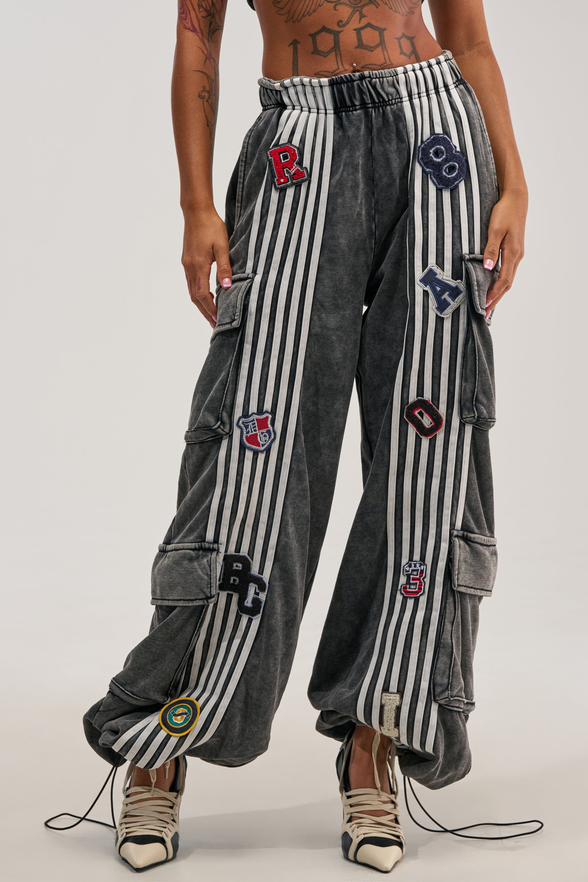 ROCK AND ROLL WIDE LEG JOGGER