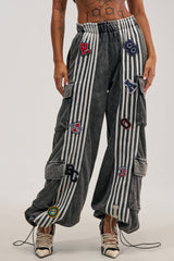 ROCK AND ROLL WIDE LEG JOGGER