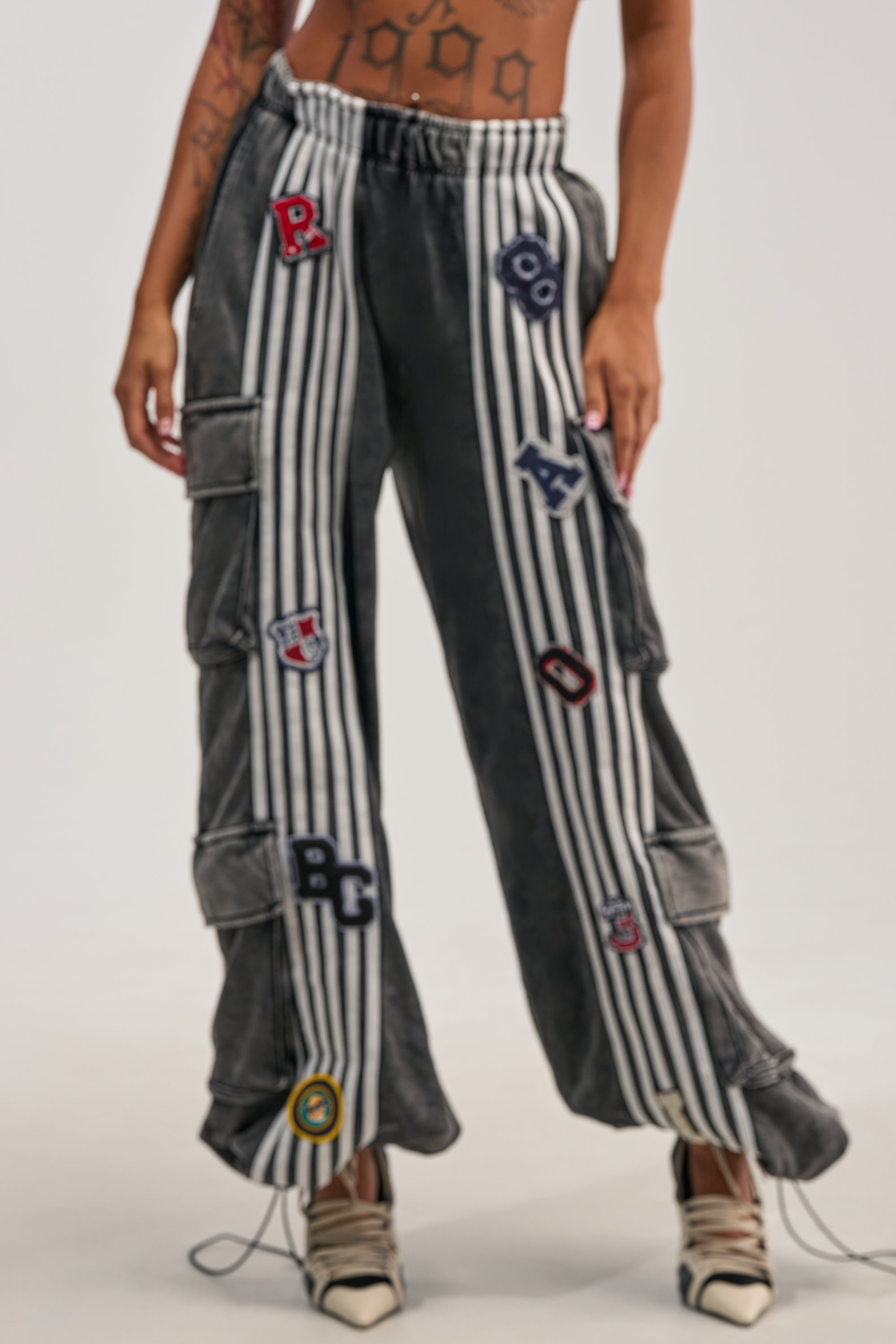 ROCK AND ROLL WIDE LEG JOGGER