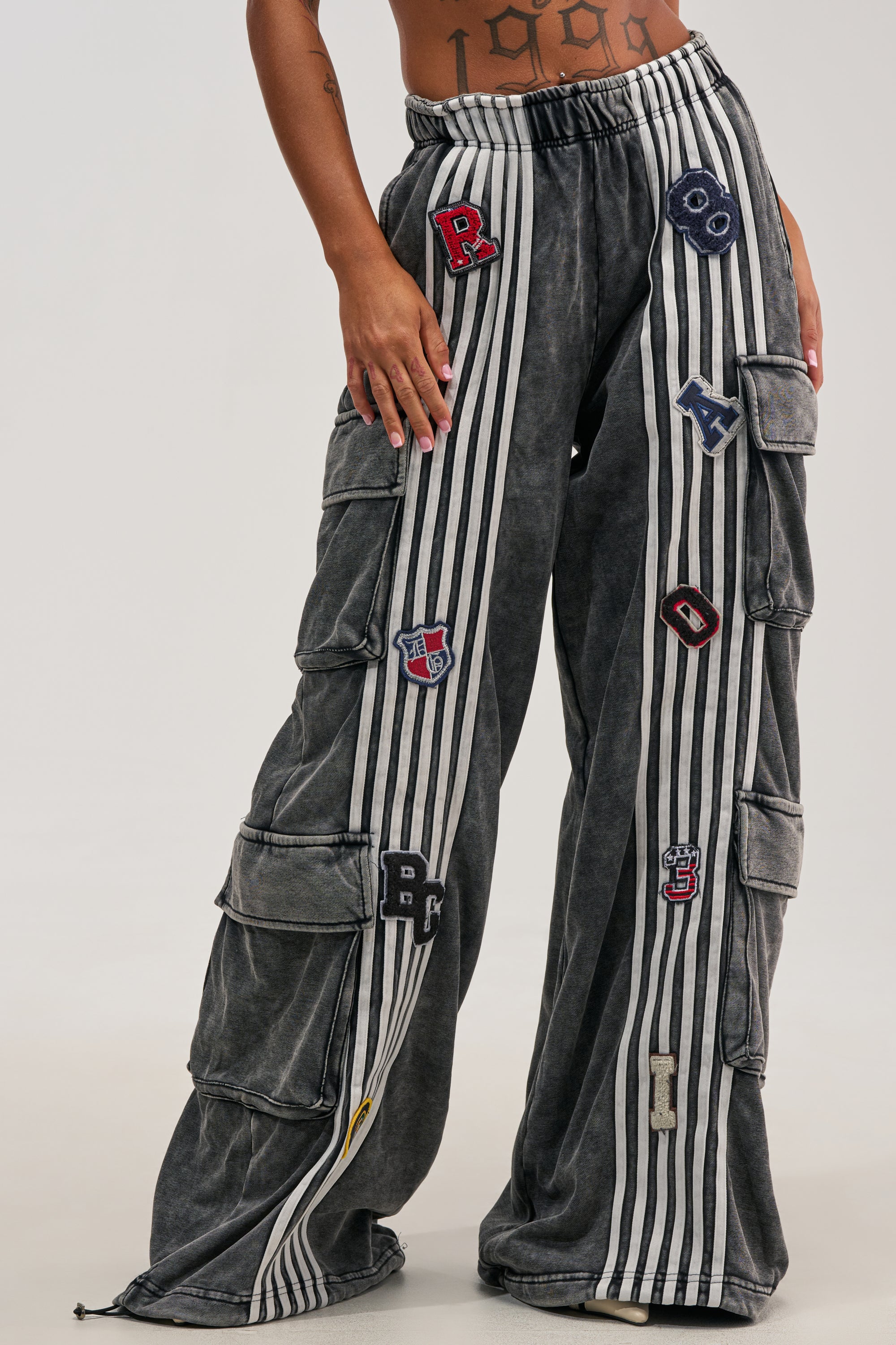 ROCK AND ROLL WIDE LEG JOGGER