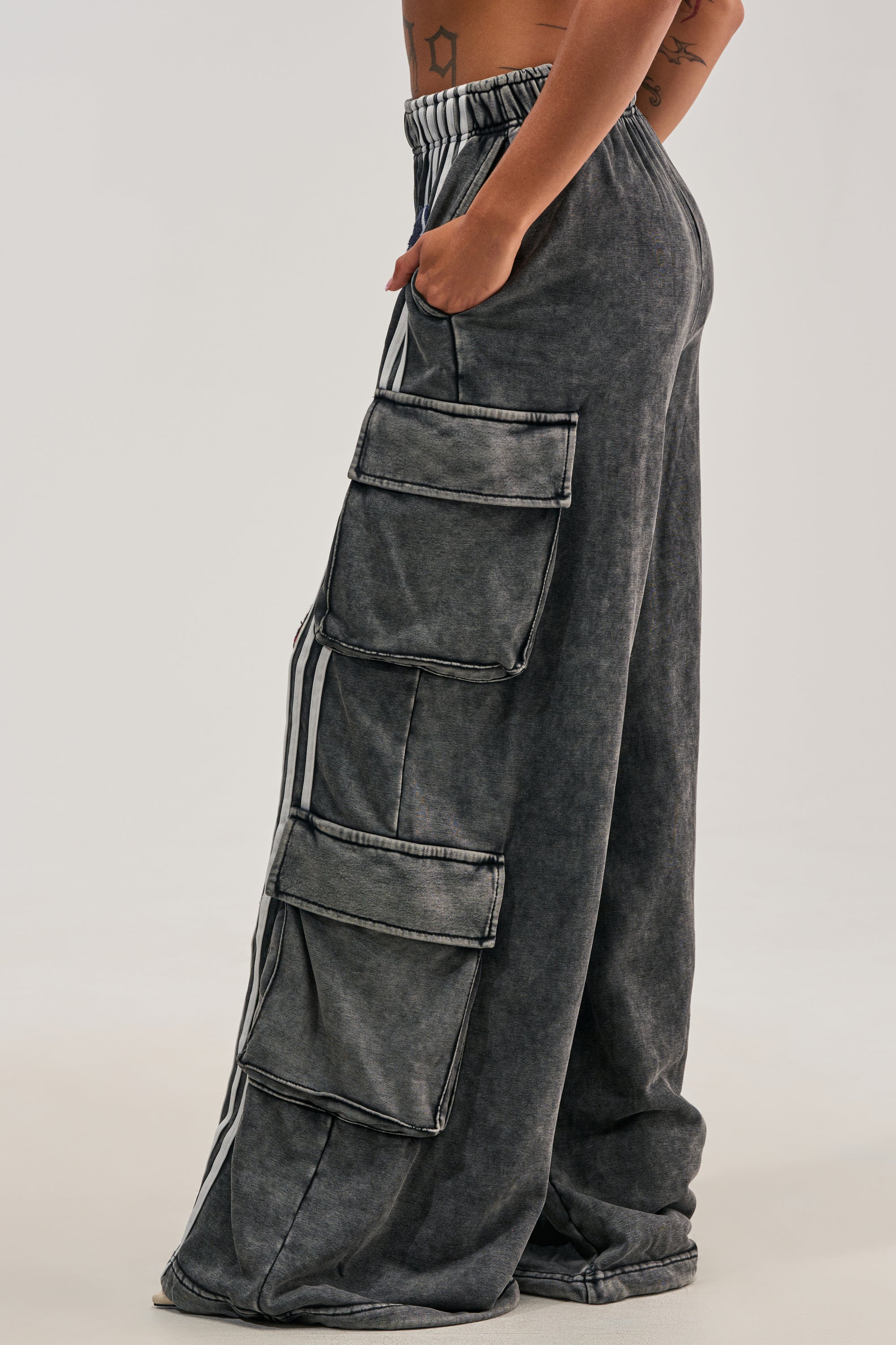 ROCK AND ROLL WIDE LEG JOGGER