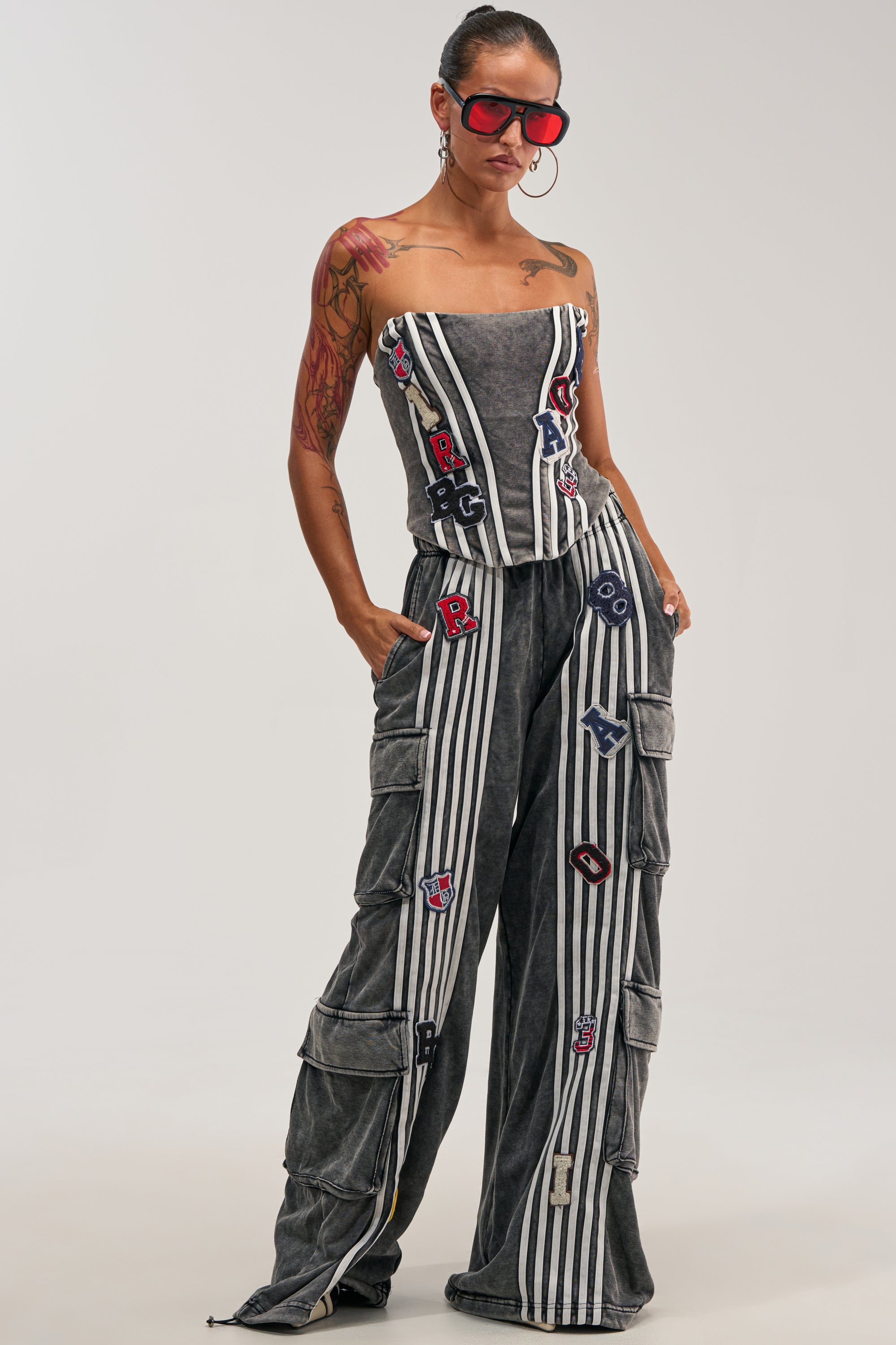 ROCK AND ROLL WIDE LEG JOGGER