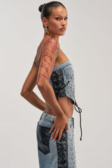 HONEY BABY LACE UP CORSET