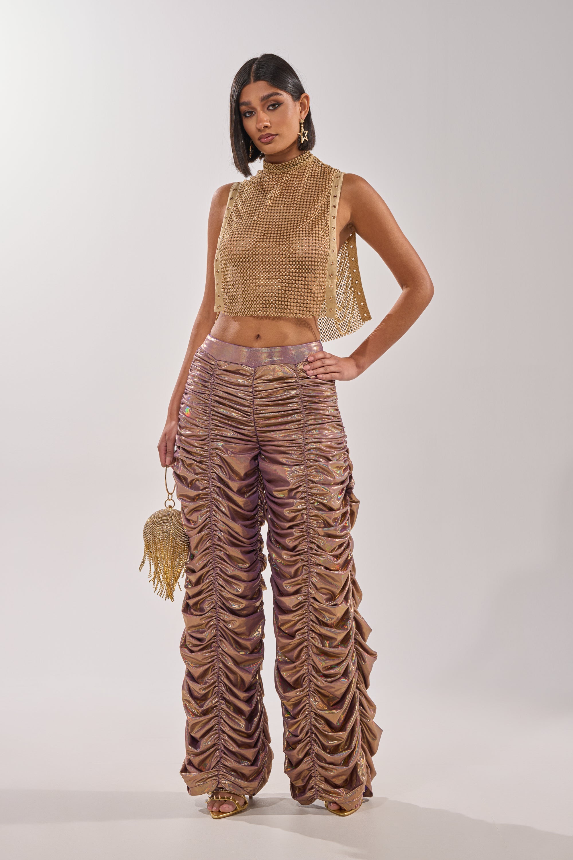 WOW WOW WOW RUCHED PANT