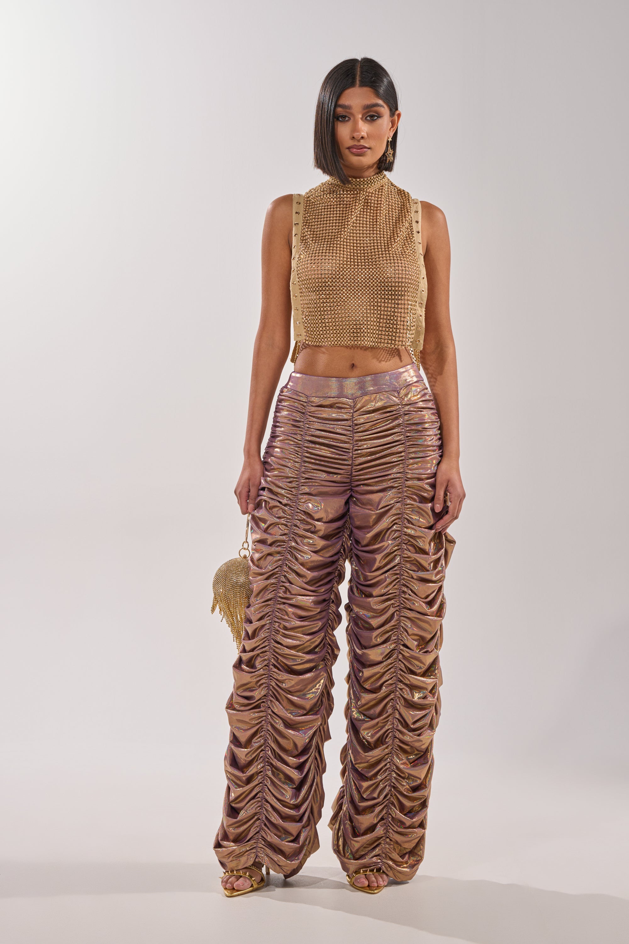 WOW WOW WOW RUCHED PANT