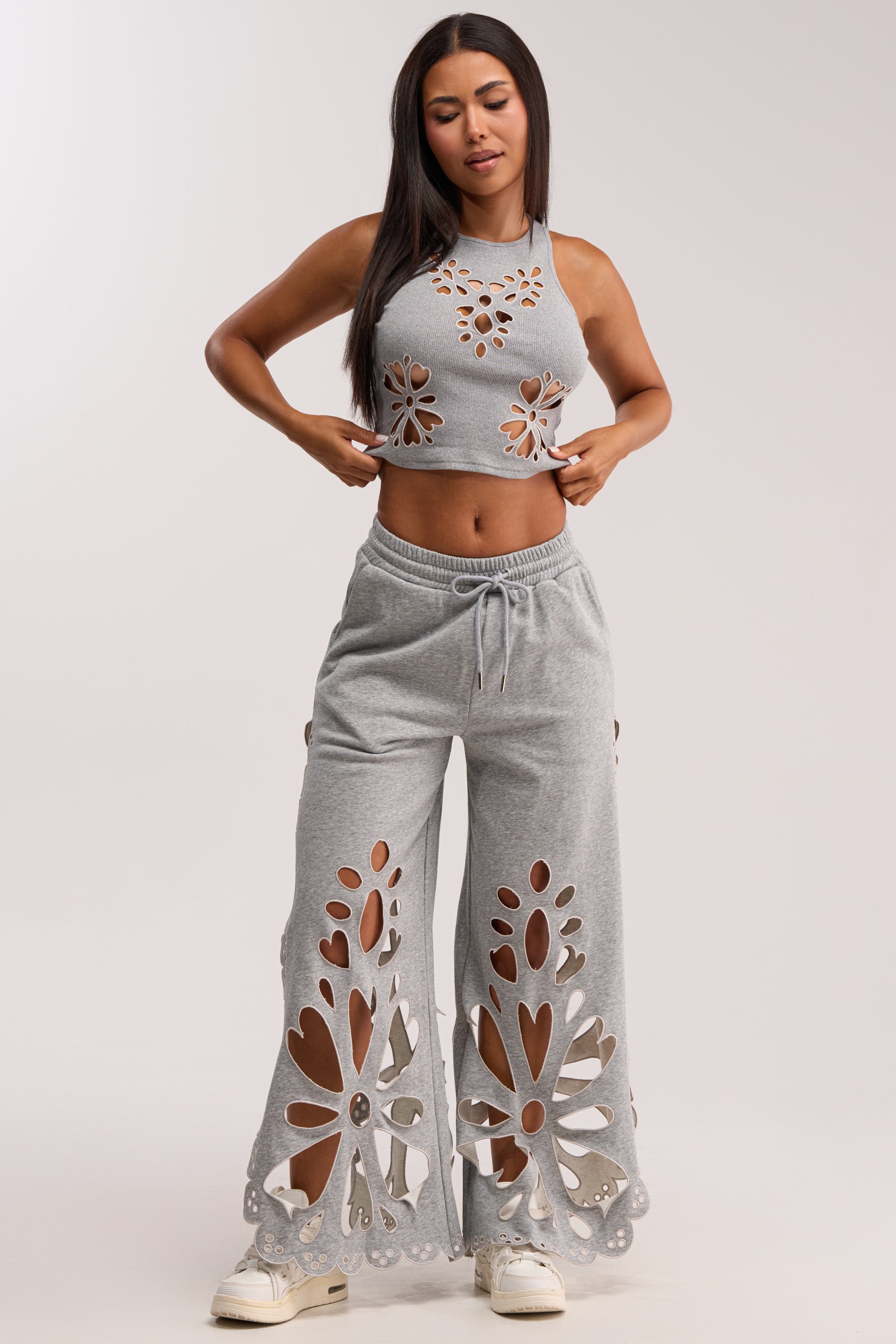 GIRLY POP CUTOUT TANK