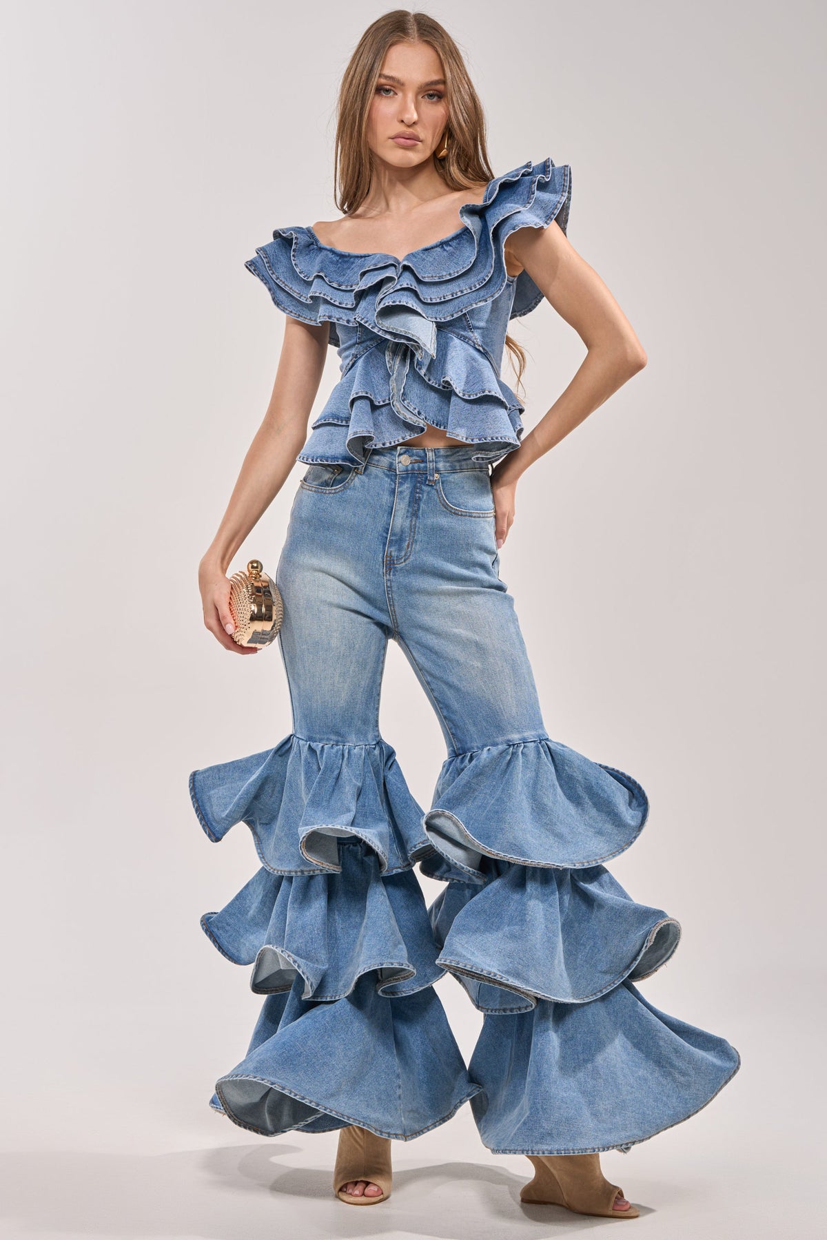 RUFFLE CITY DENIM