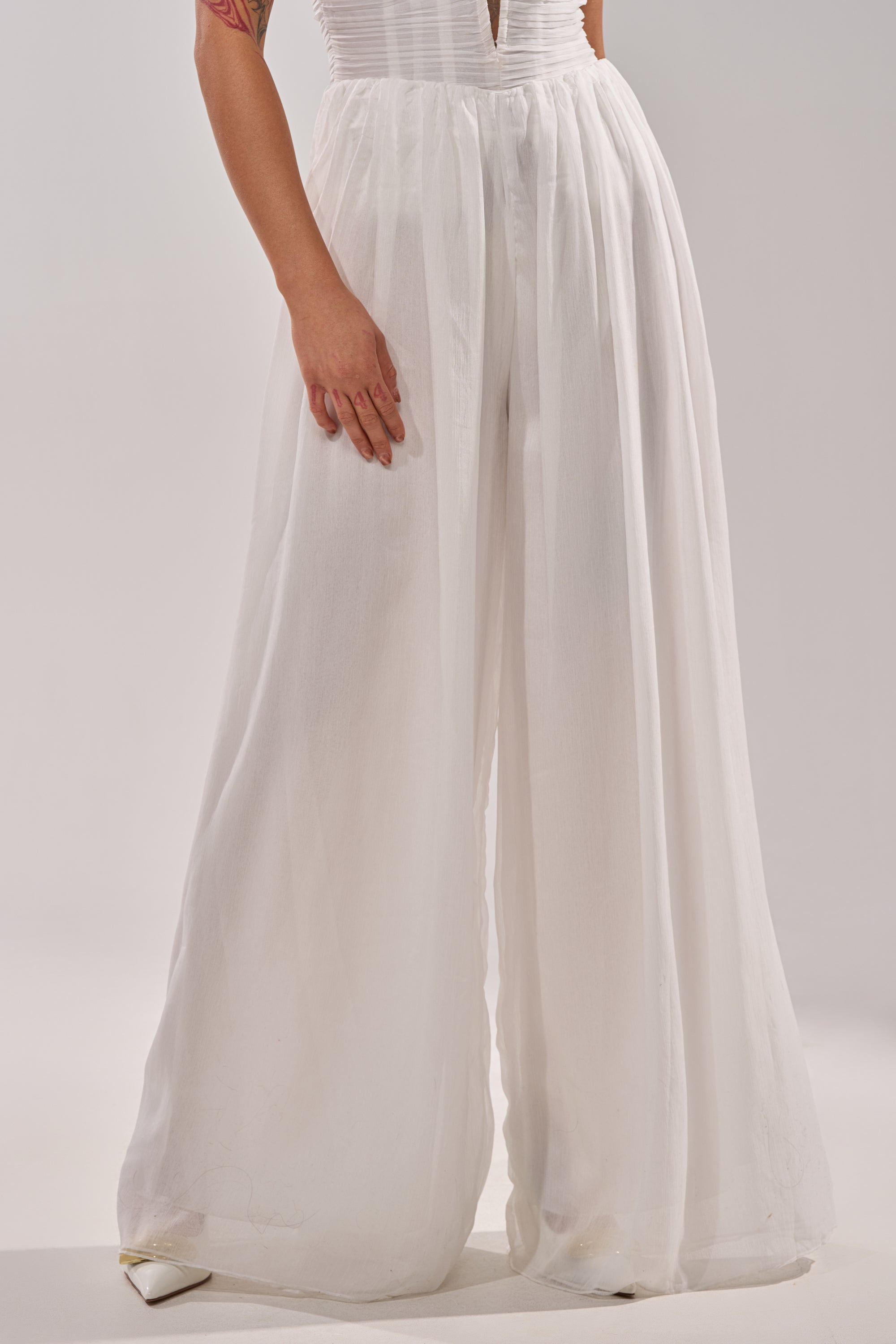 BEAUTIFUL WHITE PALAZZO PANT