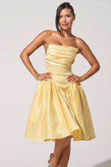 SHE CUTE CORSET MIDI DRESS