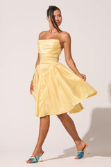 SHE CUTE CORSET MIDI DRESS