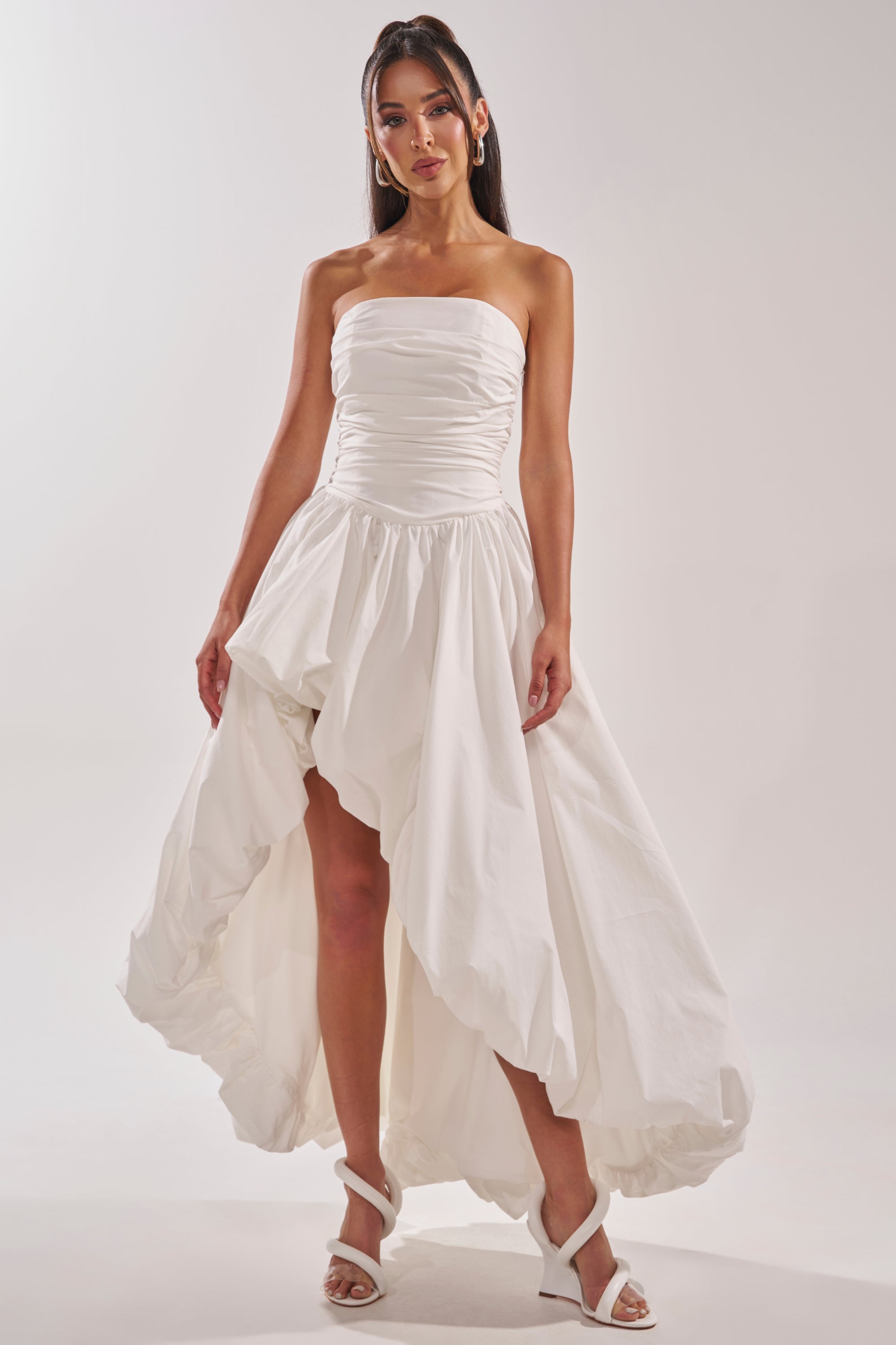 HEAD IN THE CLOUDS MAXI DRESS