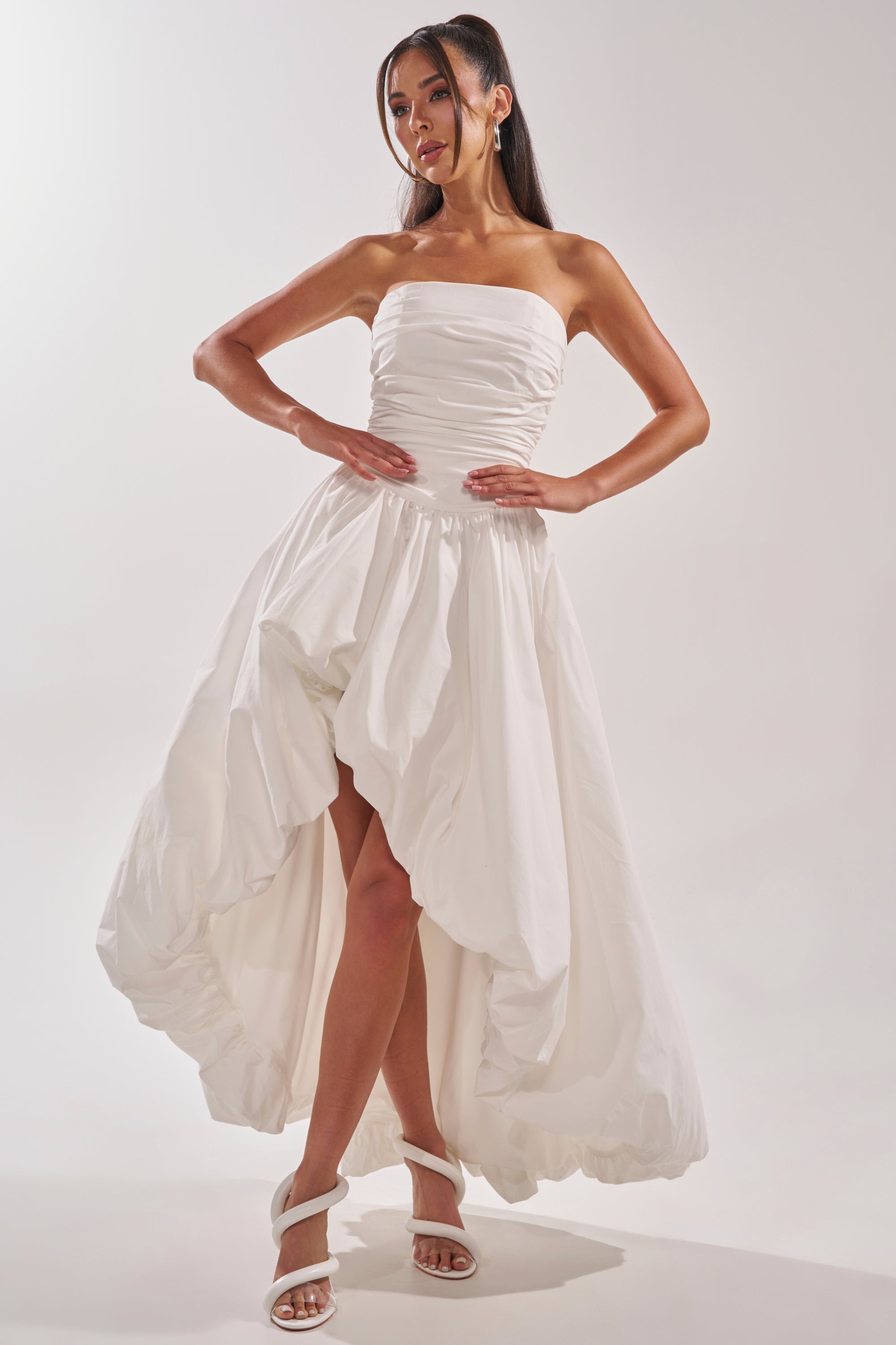 HEAD IN THE CLOUDS MAXI DRESS