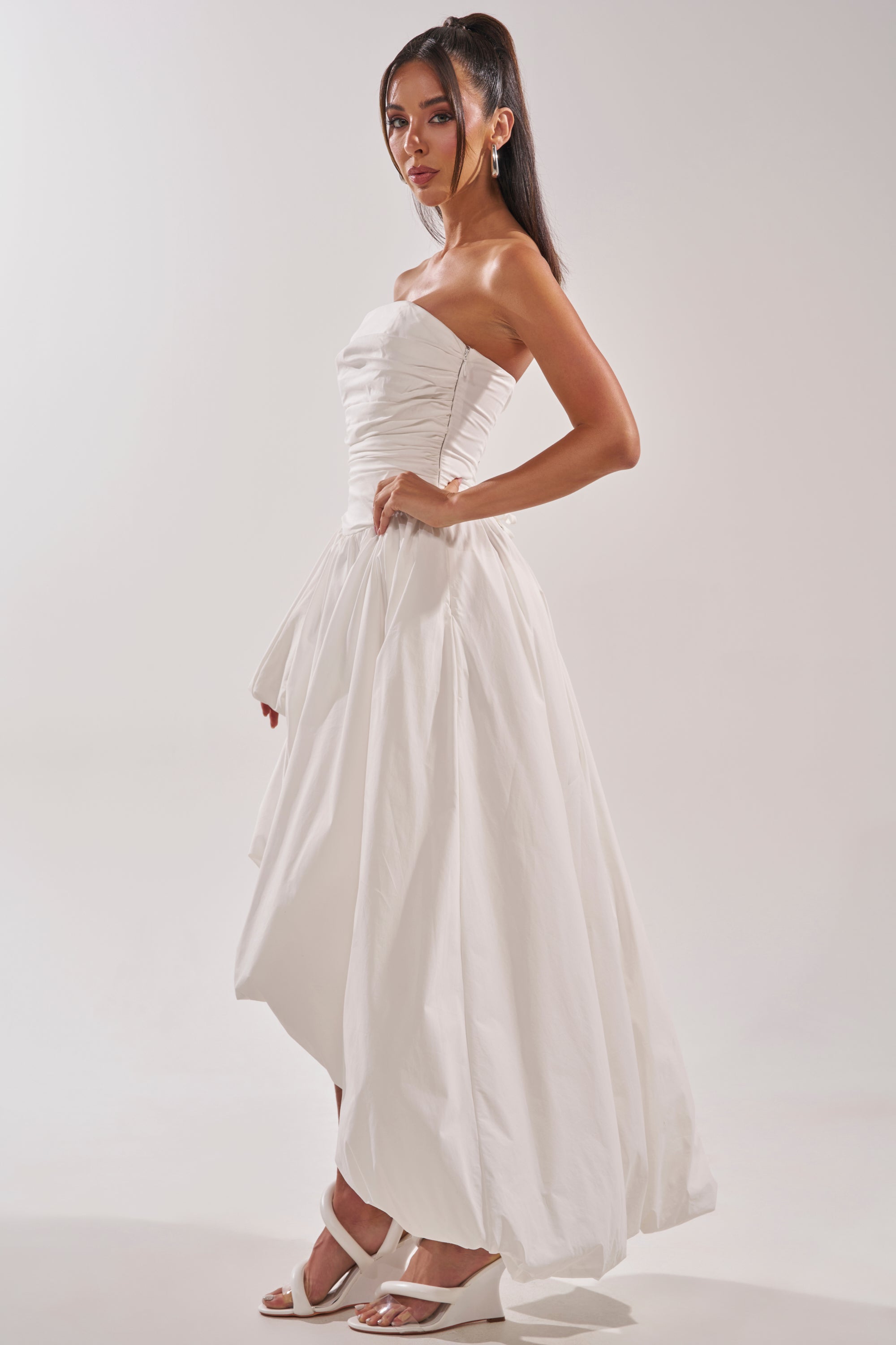 HEAD IN THE CLOUDS MAXI DRESS