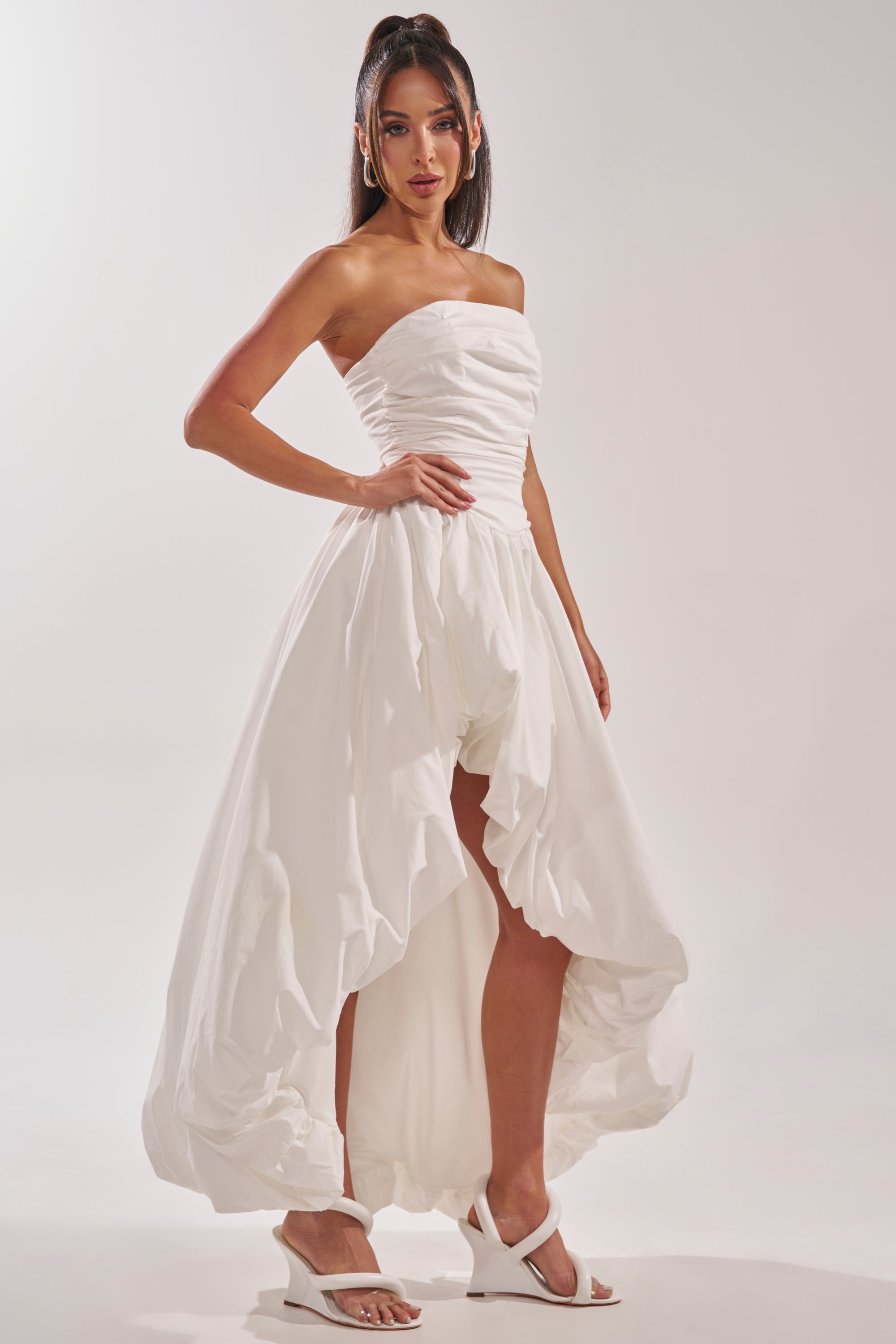 HEAD IN THE CLOUDS MAXI DRESS