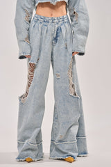 CAMILLE WIDE LEG DENIM