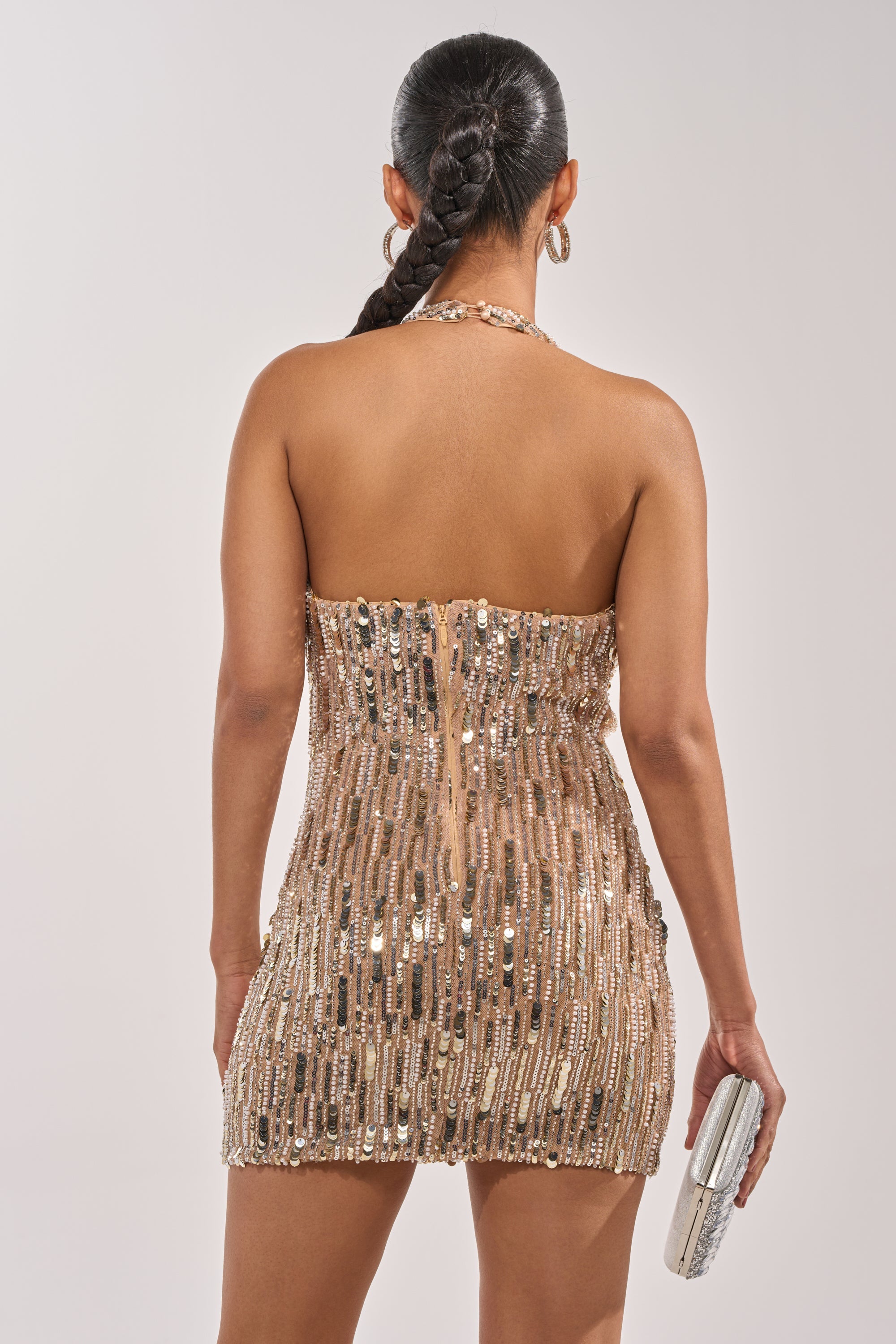 AFTERPARTY SEQUIN MINI DRESS