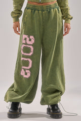 WINNERS CLUB WIDE LEG JOGGER