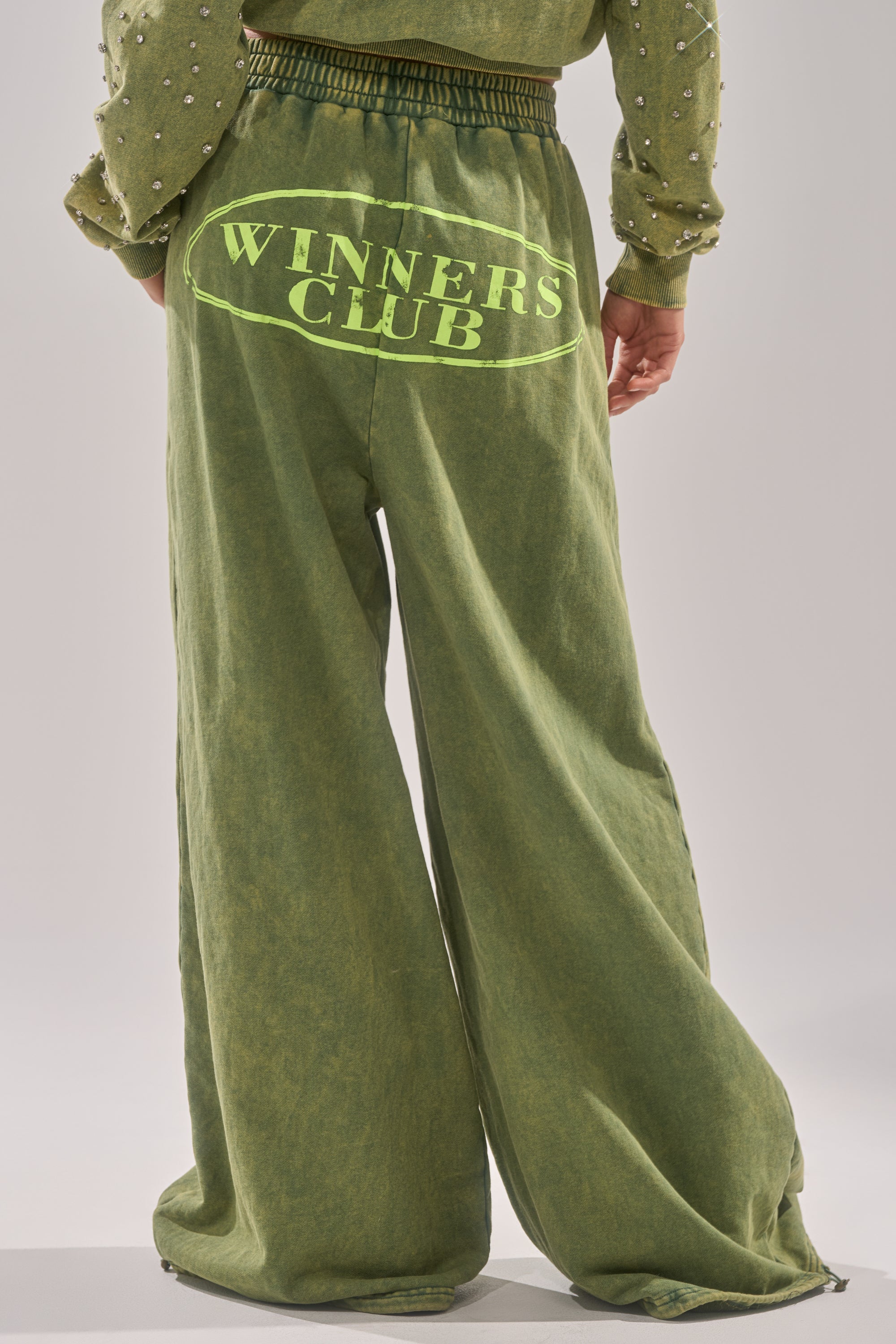 WINNERS CLUB WIDE LEG JOGGER