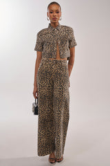 LEOPARD SISTA RELAXED DENIM