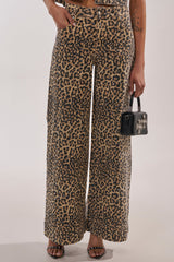 LEOPARD SISTA RELAXED DENIM