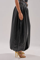 ZONA BALLOON LEATHER TROUSER