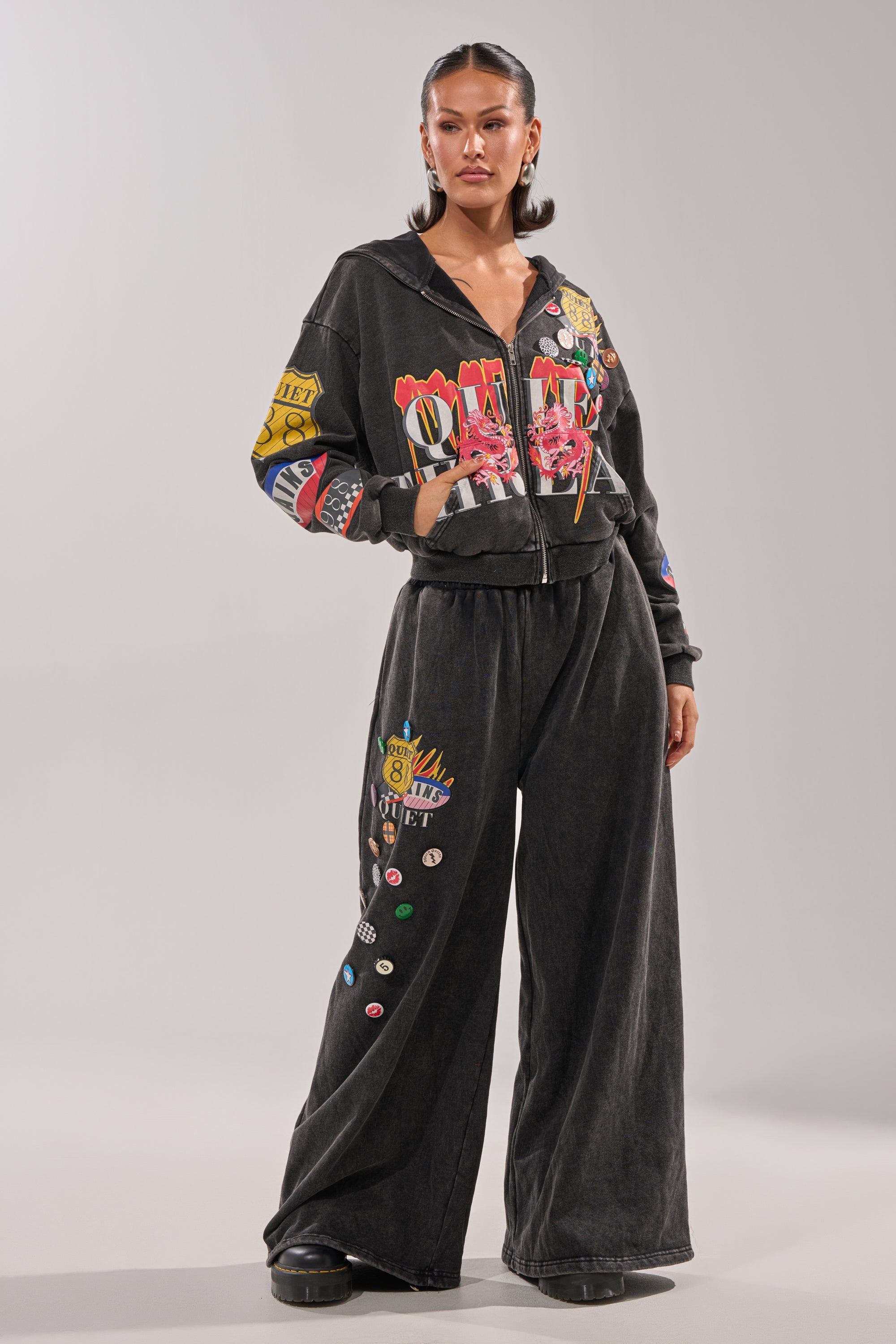 ANOTHER ONE WIDE LEG JOGGER