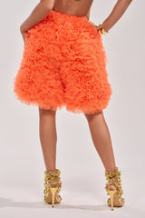SOMETHING CRAZY RUFFLE SHORT