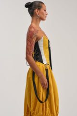 DON'T MIND ME CORSET IN YELLOW
