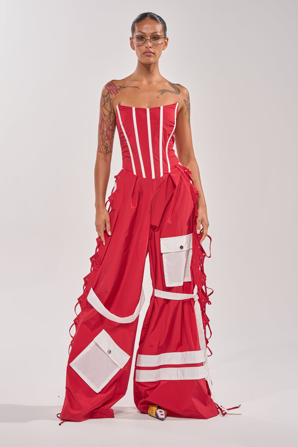 SPORTY VIBE CORSET JUMPSUIT