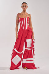 SPORTY VIBE CORSET JUMPSUIT