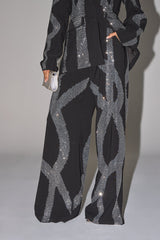 GEMINI RHINESTONE PANT
